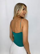 Blusa Corta Tiras Cordon Resorte