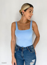 Body Manga Sisa Escote Cuadrado Lizeth
