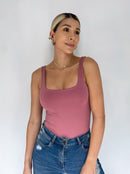 Body Manga Sisa Escote Cuadrado Amorela