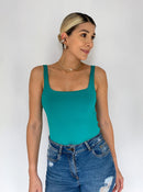 Body Manga Sisa Escote Cuadrado Amorela