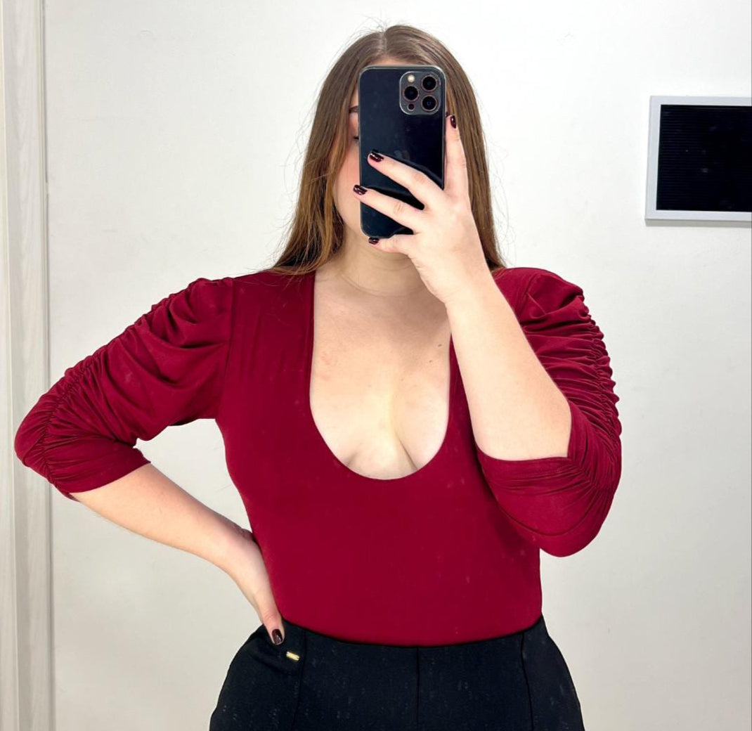 Body Manga 3/4 Bombacha Tallas Plus