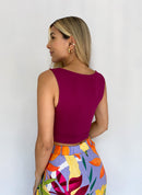 Blusa Corta Manga Sisa Solo Fondo