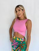 Blusa Corta Manga Sisa Solo Fondo