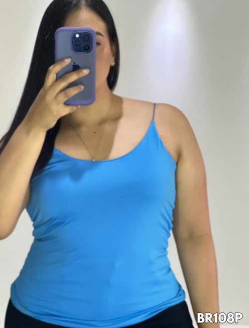 Blusa Tiras Cordon Resorte Plus