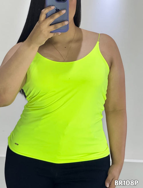 Blusa Tiras Cordon Resorte Plus