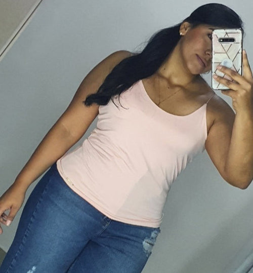 Blusa Tiras Cordon Resorte Plus