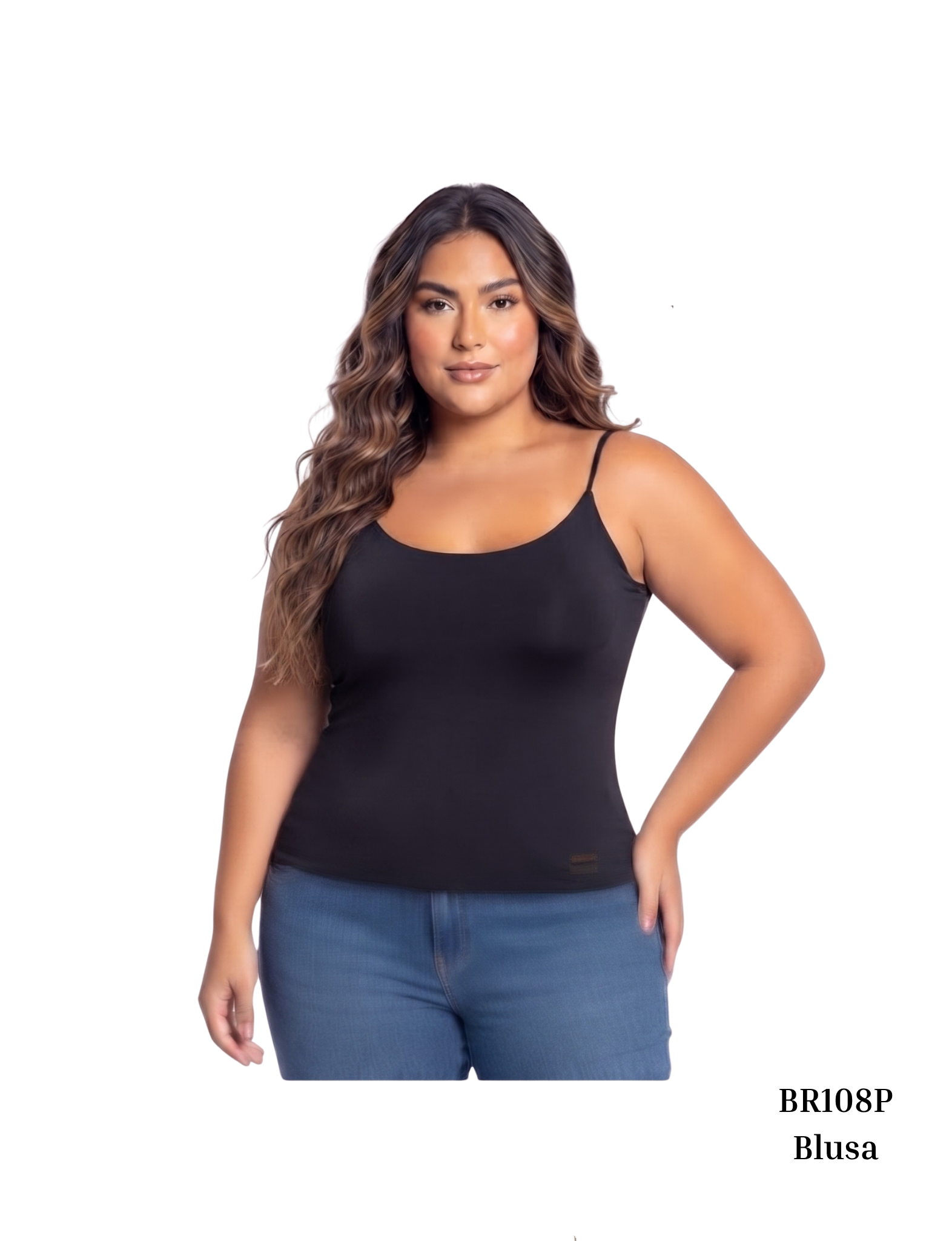 Blusa Tiras Cordon Resorte Plus