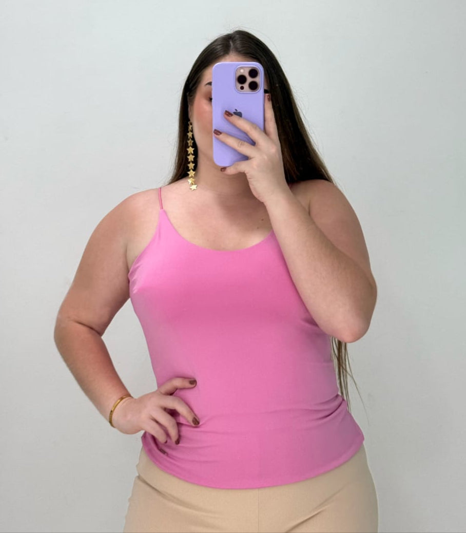 Blusa Tiras Cordon Resorte Plus