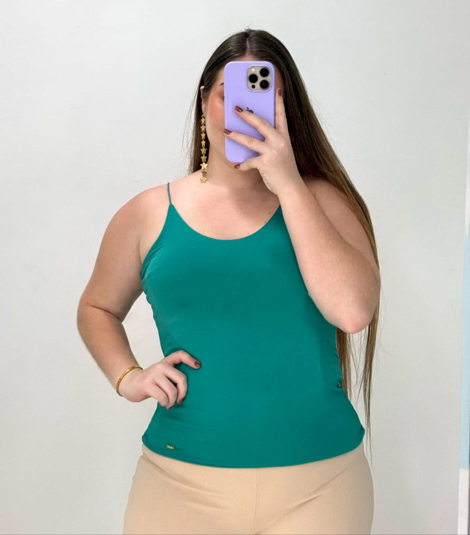 Blusa Tiras Cordon Resorte Plus