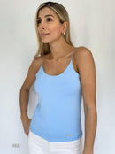 Blusa Tiras Cordon Resorte