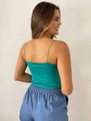 Blusa Tiras Cordon Resorte