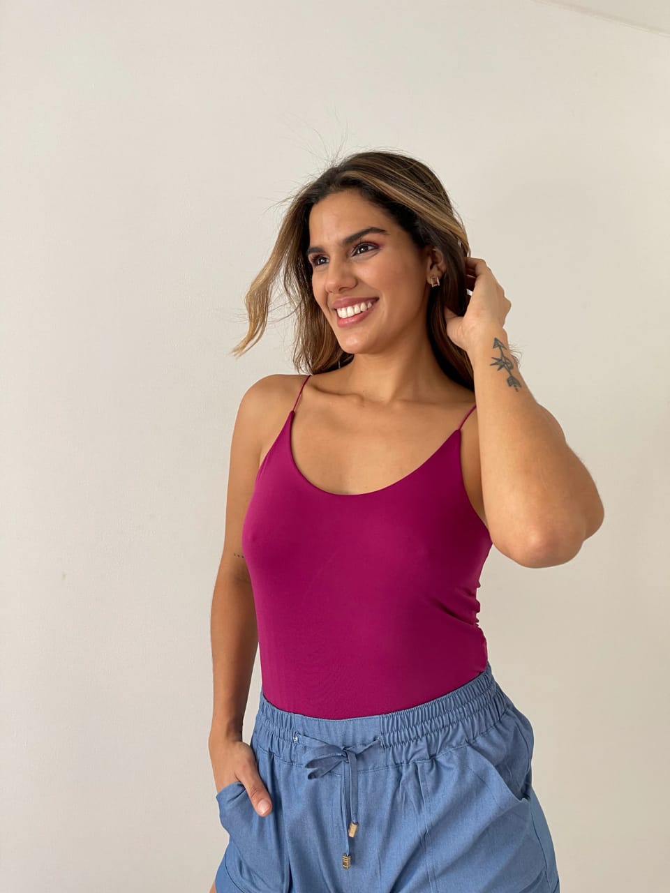 Blusa Tiras Cordon Resorte