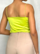 Blusa Tiras Cordon Resorte