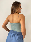 Blusa Tiras Cordon Resorte