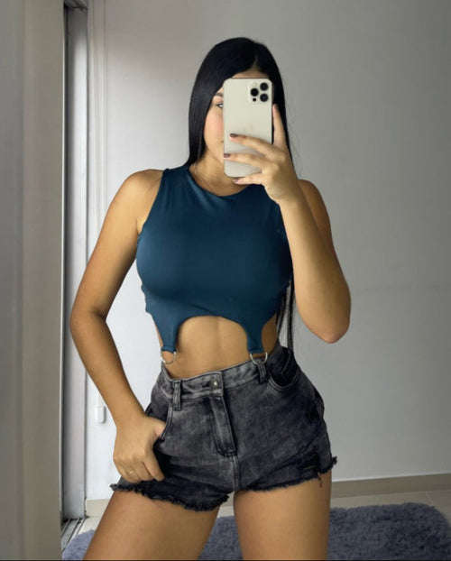 Blusa Manga Sisa Herrajes