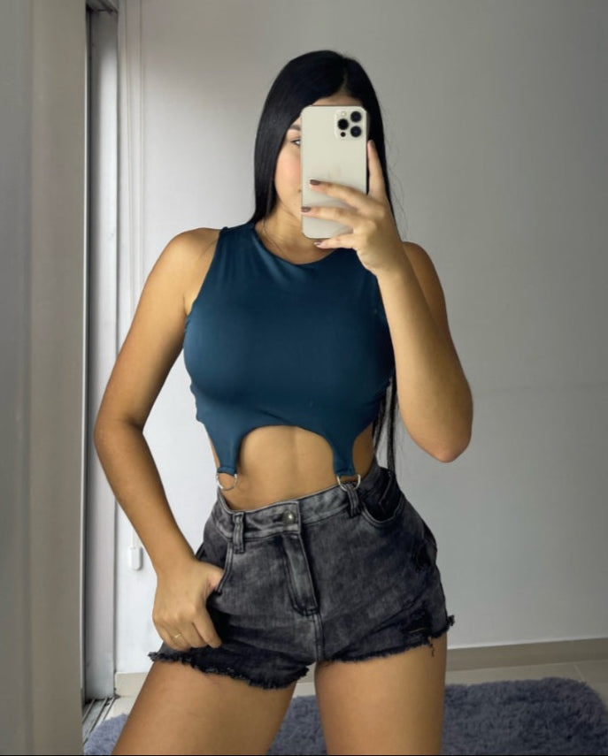 Blusa Manga Sisa Herrajes