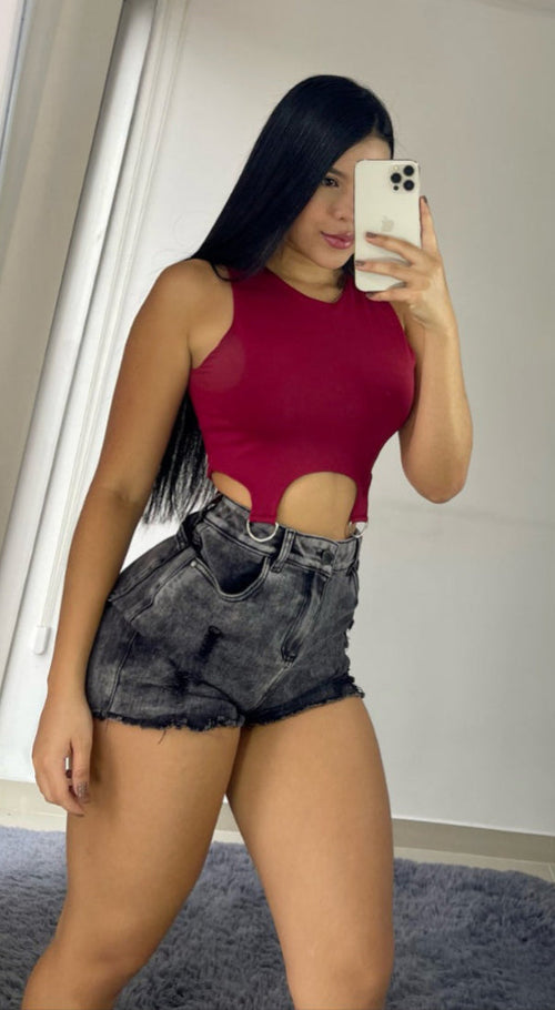 Blusa Manga Sisa Herrajes