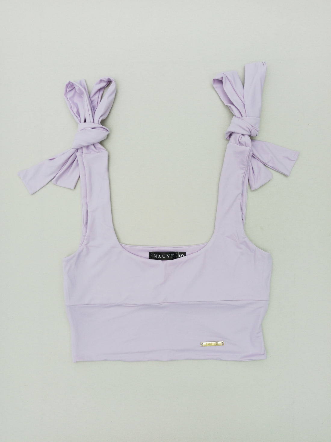 Crop Top Tiras Amarrar