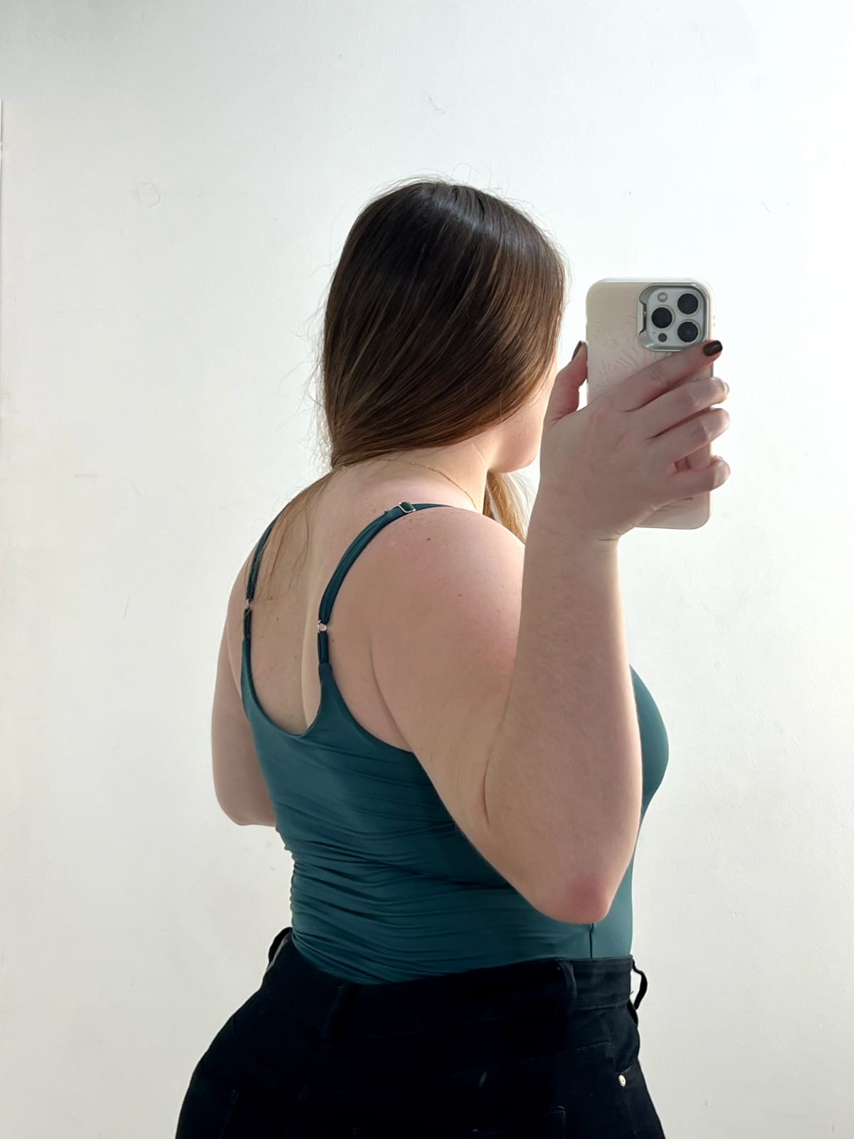 Blusa Licrada Tiras Unicolor