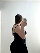 Blusa Licrada Tiras Unicolor