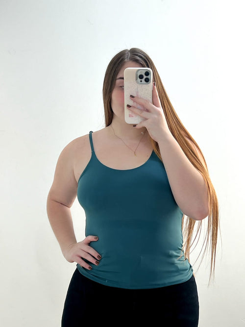 Blusa Licrada Tiras Unicolor