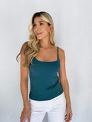 Blusa Licrada Tiras Unicolor