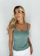 Blusa Licrada Tiras Unicolor