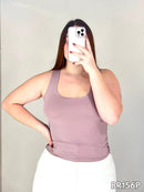 Blusa Manga Sisa Talla Plus Cuello Redon