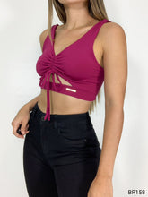 Cargar imagen en el visor de la galería, Blusa maga sisa runche centro
