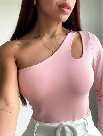 Body Asimetrico M/L Con Abertura