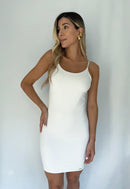 Vestido Tiras Strass Solo Fondo