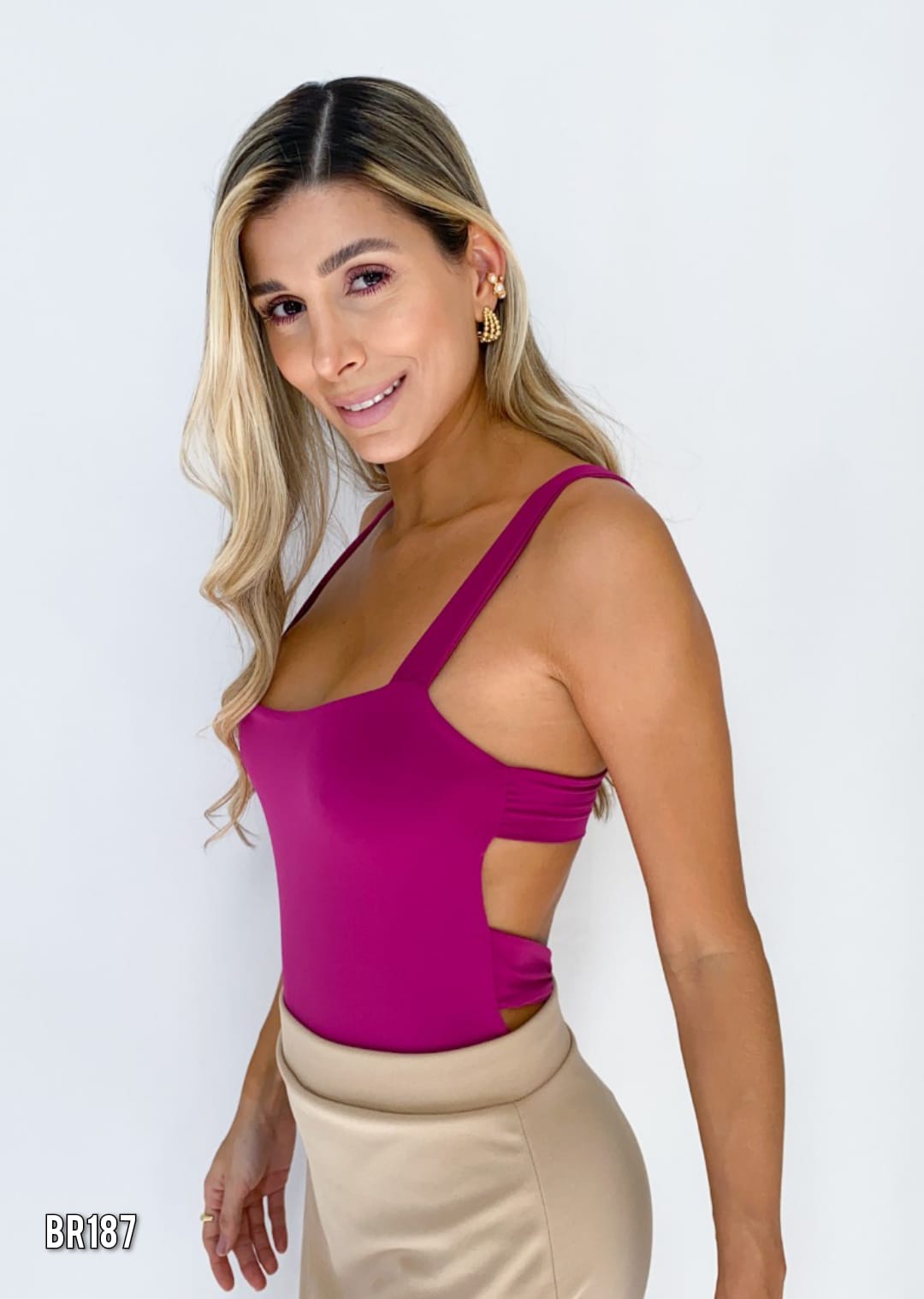 Body Tiras Escote Espalda