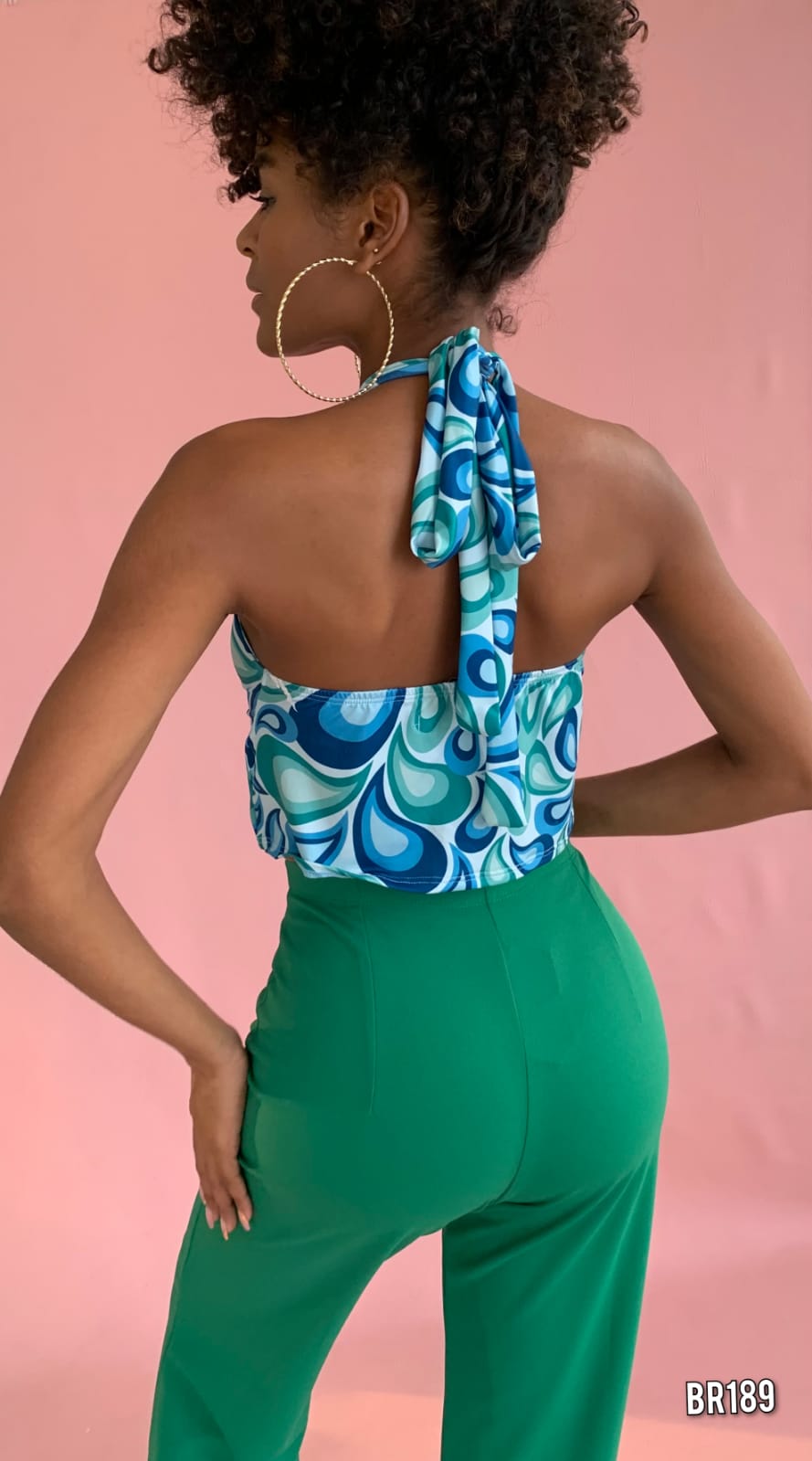 Blusa Corta De Amarra