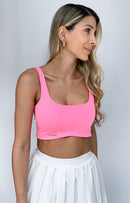 Crop Top Tira Ancha Solo Fondo