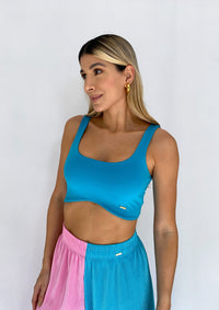 Crop Top Tira Ancha Solo Fondo