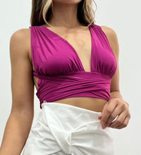 Crop Top Fajon De Amarrar
