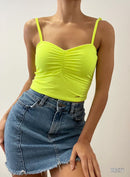Blusa Corta Tiras/Centro Runche