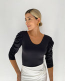 Blusa Manga 3/4 Enresortada