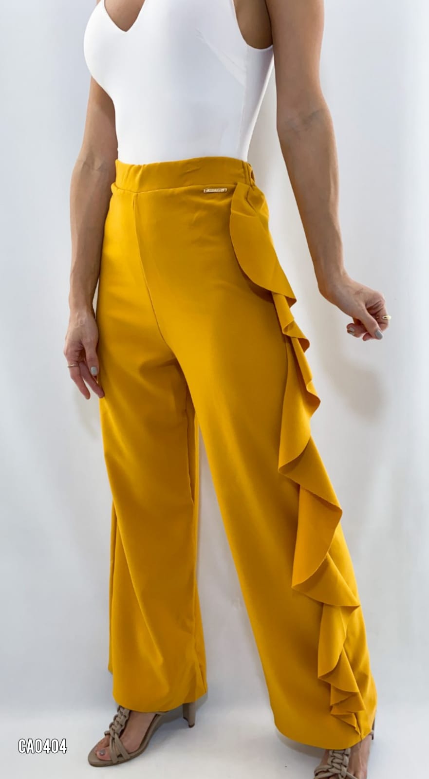 Pantalón bolero lado