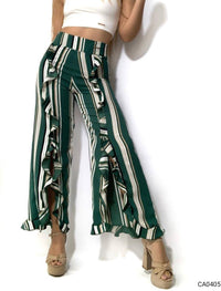 Pantalon rayas boleros