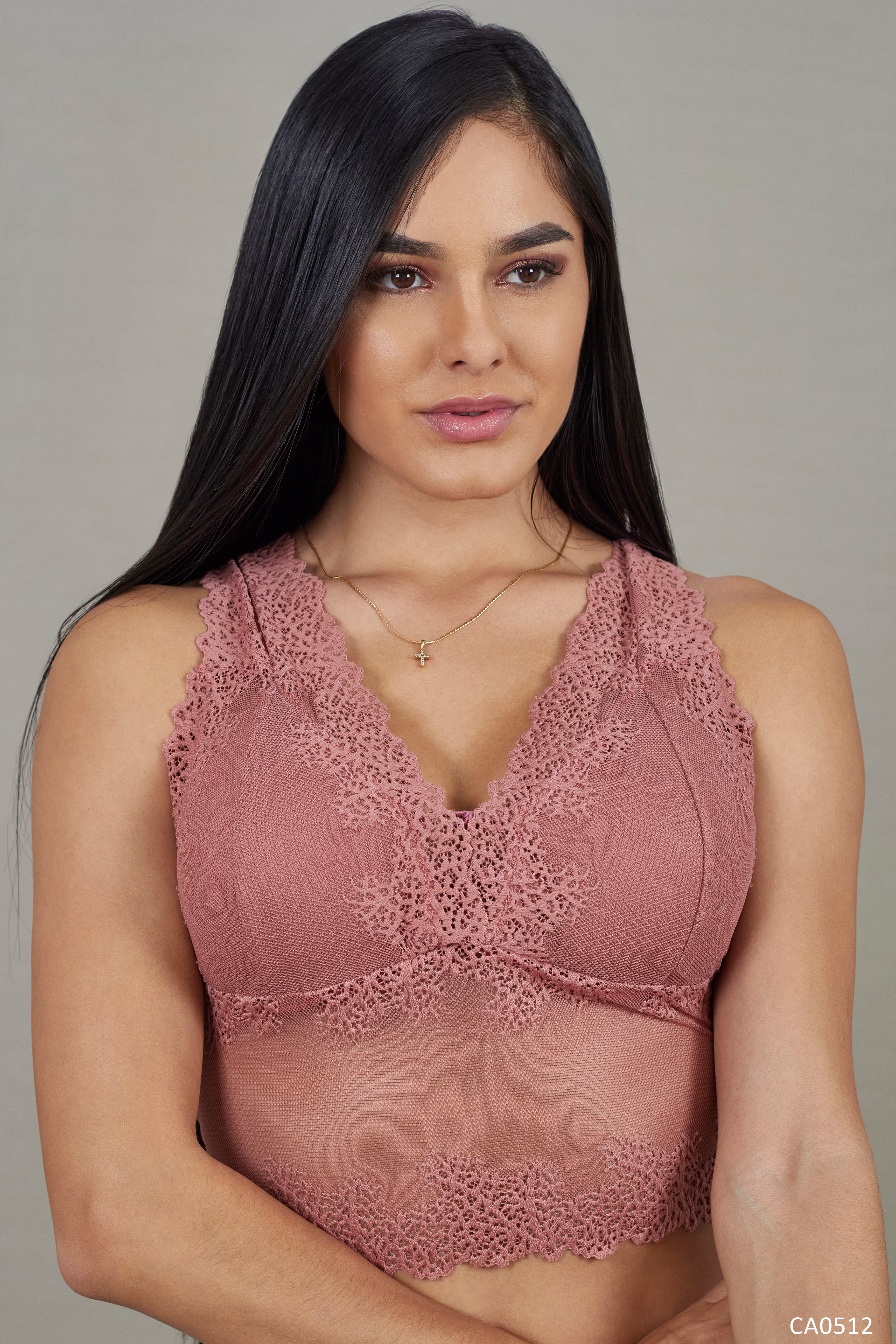 Blusa blonda manga sisa copas