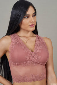 Blusa blonda manga sisa copas