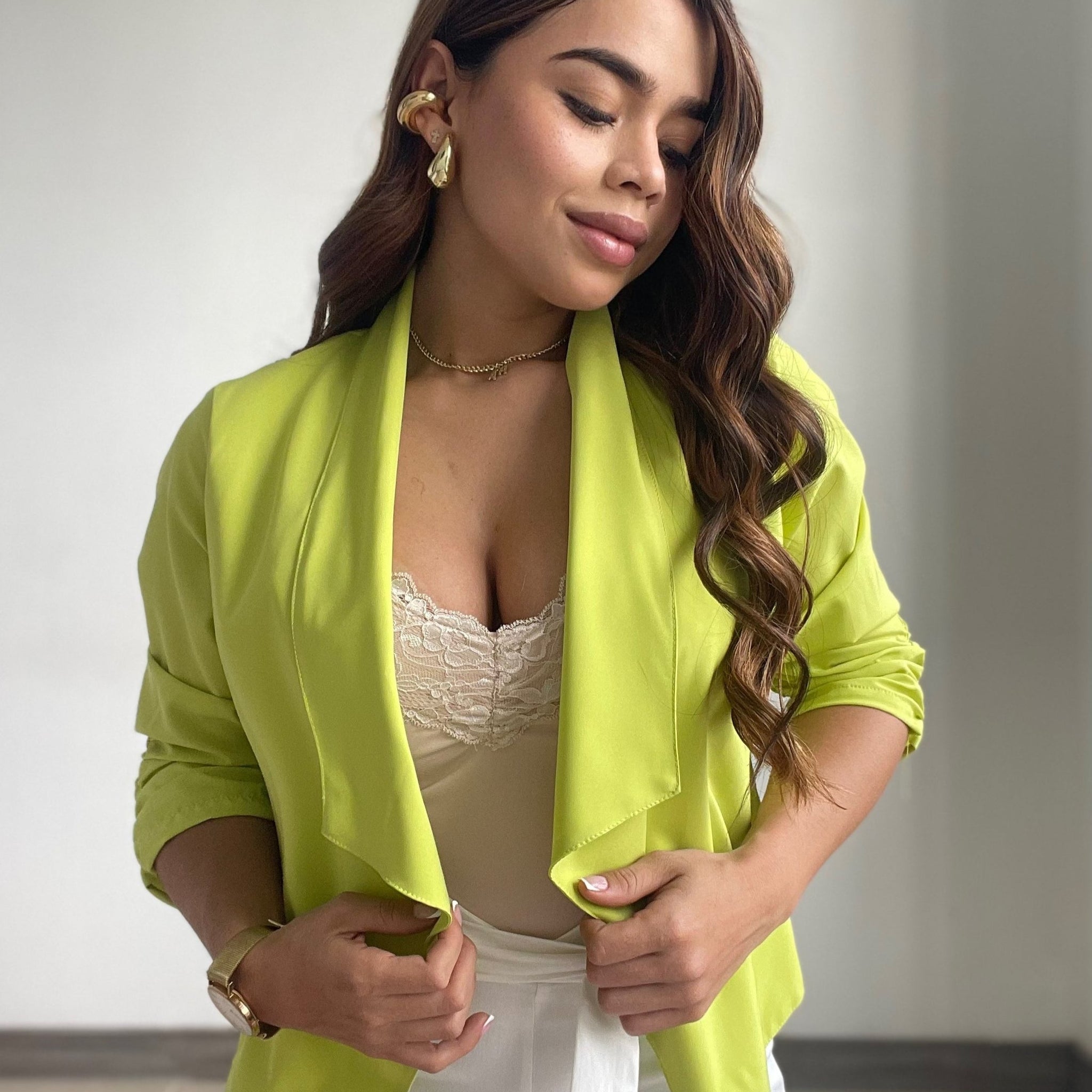 Blazer Manga Larga Runche Puno