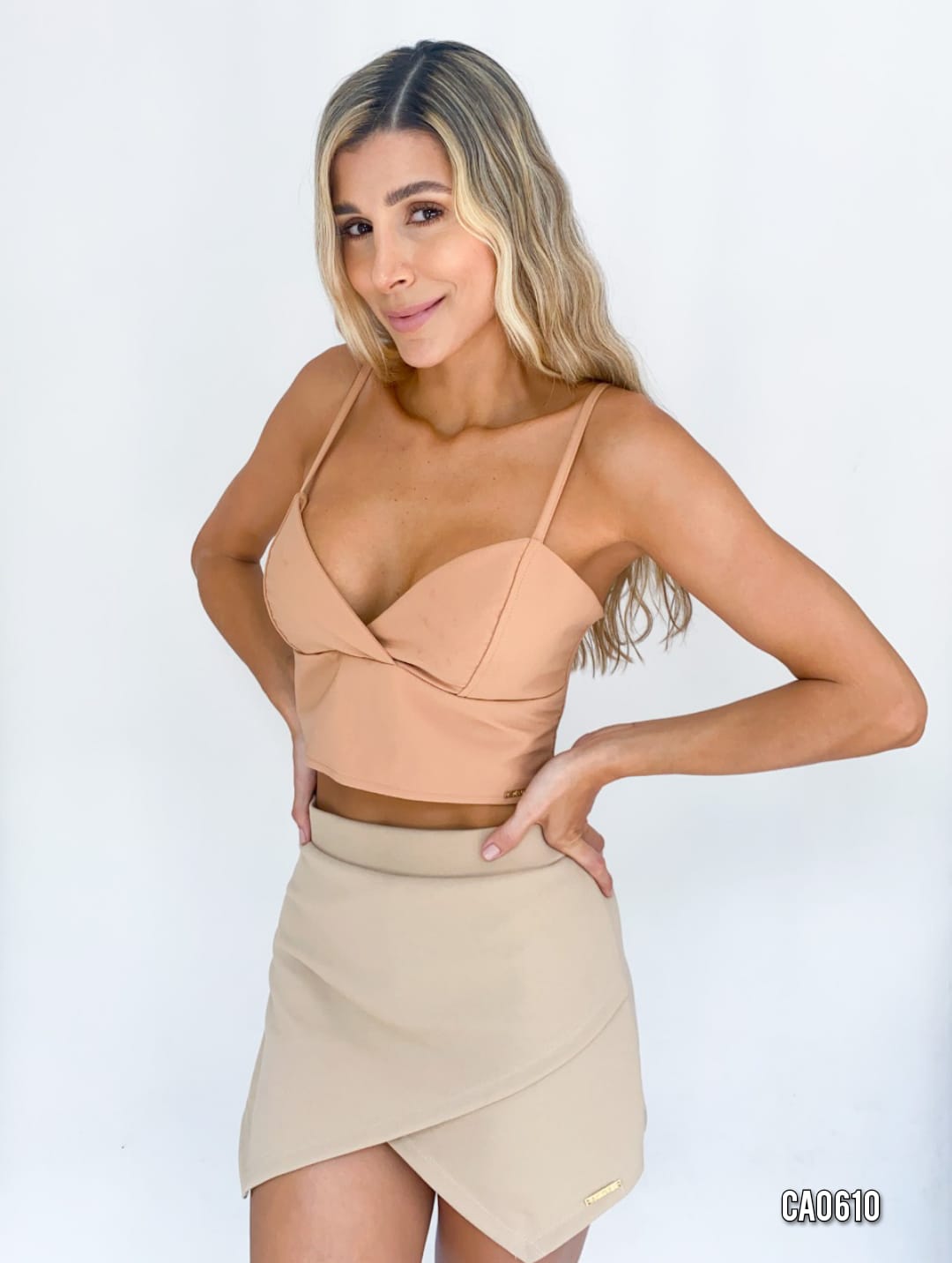 Crop Top Copas Tiras