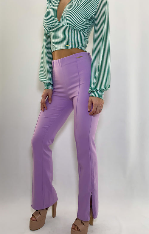 Pantalon Enresortado Costura Centro