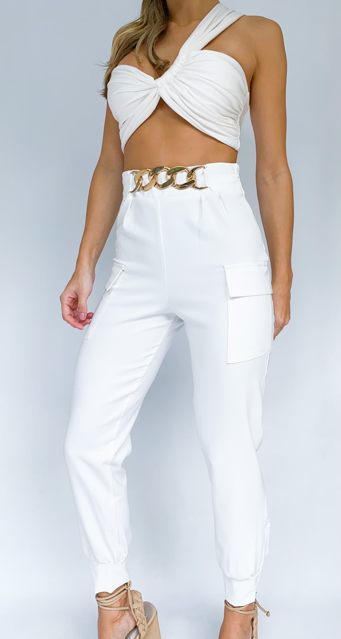 Pantalon Hebilla Cartier Bolsillos Lados