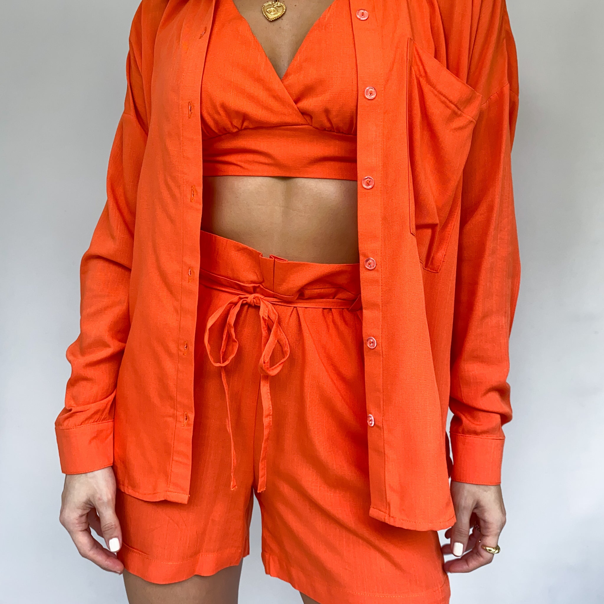 Camisera Dama Manga Larga Bolsillo Unico