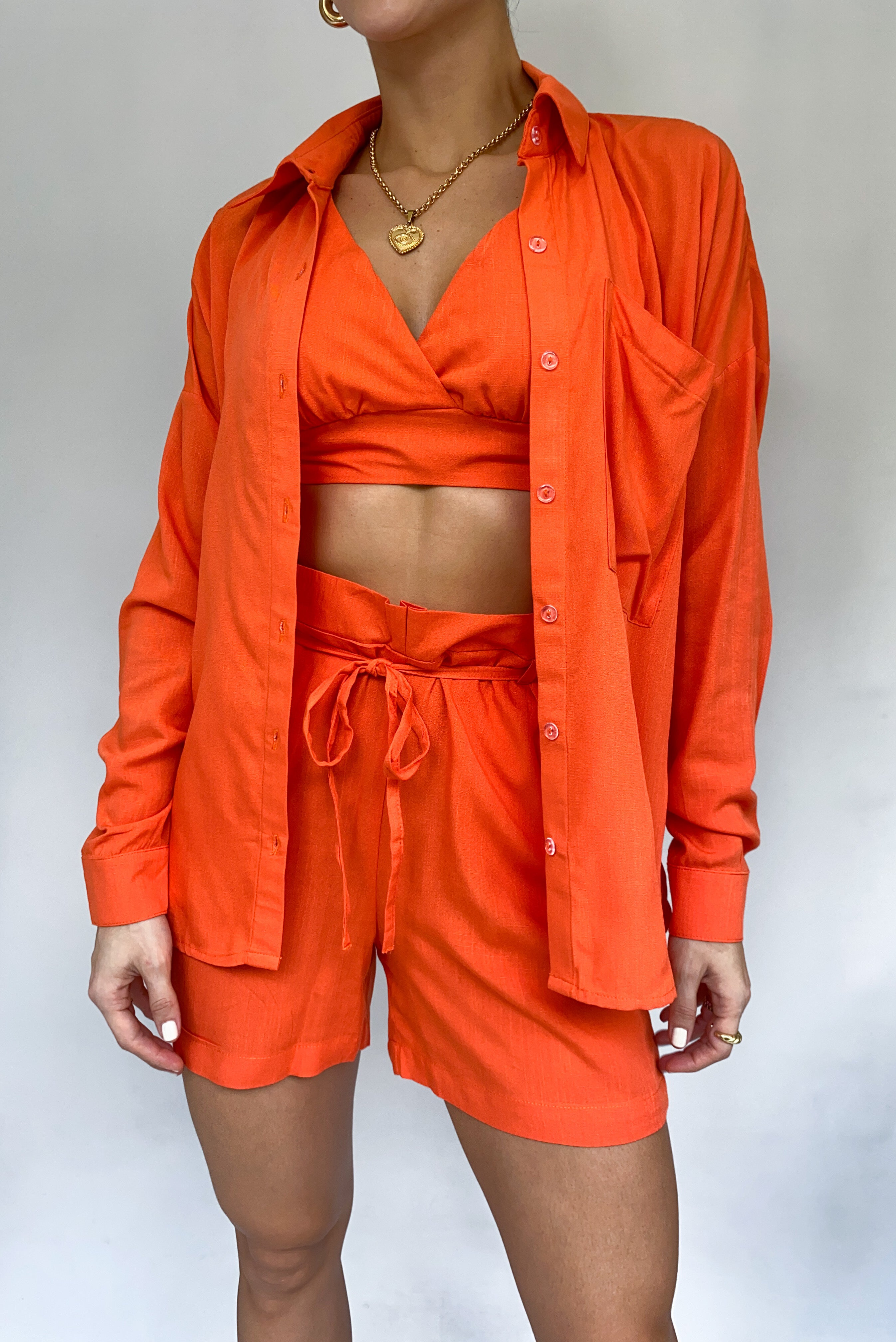 Camisera Dama Manga Larga Bolsillo Unico