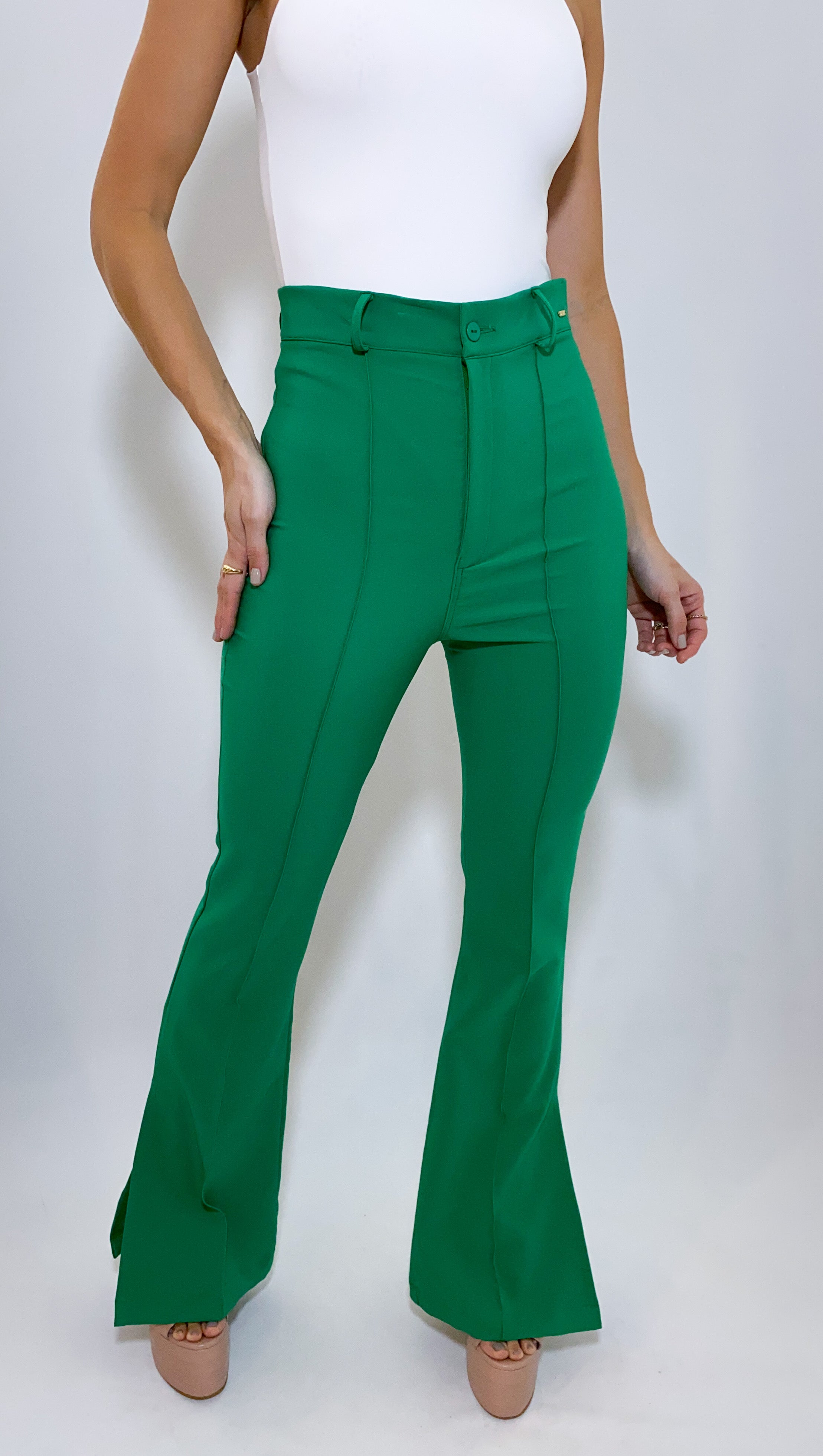 Pantalon Solo Fondo Abertura A Los Lados