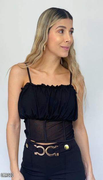 Blusa Tiras Mallatex